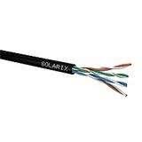 Solarix instalační kabel CAT5E UTP PE Fca venkovní 100m/box SXKD-5E-UTP-PE