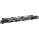 Solarix ISDN panel 50 x RJ45 černý 1U SX50-ISDN-BK
