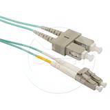 Solarix patch kabel 50/125 LCupc/SCupc MM OM3 1m duplex SXPC-LC/SC-UPC-OM3-1M-D