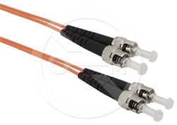 Solarix patch kabel 50/125 STupc/STupc MM OM2 1m duplex SXPC-ST/ST-UPC-OM2-1M-D