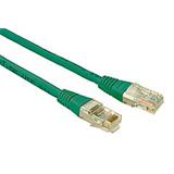 Solarix patch kabel CAT5E UTP PVC 0,5m zelený non-snag-proof C5E-155GR-0,5MB