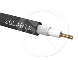 Solarix univerzální kabel CLT 12vl 50/125 LSOH Eca OM2 černý SXKO-CLT-12-OM2-LSOH