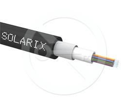 Solarix univerzální kabel CLT 24vl 50/125 LSOH Eca OM3 černý SXKO-CLT-24-OM3-LSOH