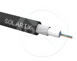 Solarix univerzální kabel CLT 4vl 50/125 LSOH Eca OM4 černý SXKO-CLT-4-OM4-LSOH