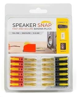 Speaker Snap - Banana Plug 6 párů