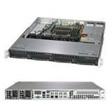 SUPERMICRO 1U server 1xLGA1151 (8/9g), iC236, 4x DDR4 ECC, 4x 3.5" HS SATA3, 2x400W, IPMI