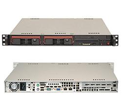SUPERMICRO 1U server 1xLGA1366, iX58, 6x DDR3 ECC, 2x SATA HS (3,5), DVD, 280W