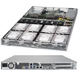 SUPERMICRO 1U server 2x LGA3647, iC621, 12x DDR4 ECC R, 8x 3,5 + 2x 2,5 SATA, M.2, 600W, 2x1GbE, IPMI, WIO