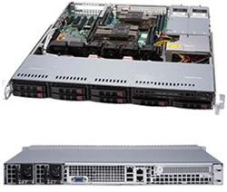 SUPERMICRO 1U server 2x LGA3647, iC621, 8x DDR4 ECC R, 8x SATA3 HS (2,5"), M.2, 2x 600W, 2x1GbE, IPMI