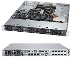 SUPERMICRO 1U server 2x LGA3647, iC622, 12x DDR4 ECC R, 10x 2,5 HS(8xSATA+2xSATA/NVMe), M.2, 2x750W, 2x10GbE, IPMI, WIO