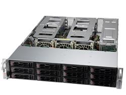 SUPERMICRO 2U chassis 12x 3,5" HS SAS3/SATA/NVMe, 2x1200W (80PLUS Platinum)