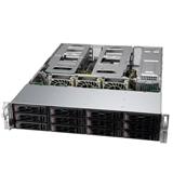 SUPERMICRO 2U chassis 12x 3,5" HS SAS3/SATA/NVMe, 2x1200W (80PLUS Platinum)