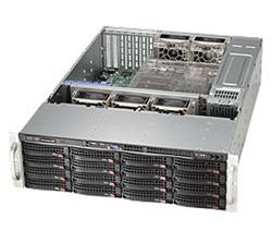 SUPERMICRO 3U chassis 16x 3,5" HS SAS3 (Expnader SAS3/12Gb - 1x SFF 8643), 2x1000W (80PLUS Titanium)