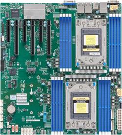 SUPERMICRO MB 2xSP3 (7002/7003),16x DDR4,10xSATA3, 4x NVMe, 1xM.2, 6xPCIe4.0 (3 x16, 3 x8), IPMI, 2x 10Gb LAN, bulk