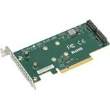 SUPERMICRO PCIe Add-On Card for up to two M.2 NVMe SSDs