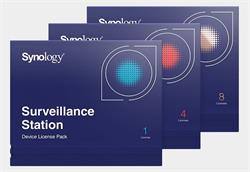 Synology Device License Pack 4 - Balíček Surveillance, licence pro 4 kamery/kanály