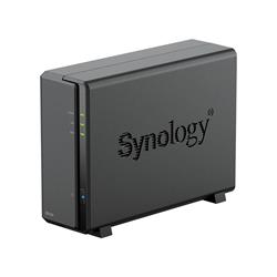 Synology DiskStation DS124 1-bay NAS, CPU QC Realtec RTD1619B 64bit, RAM 1GB, 2x USB 3.2, 1x GLAN
