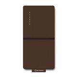 Teltonika TeltoCharge Krycí panel pro EVC2 se zásuvkou, hnědý