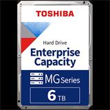 Toshiba HDD Server - 6TB/7200rpm/SATA-6G/128MB