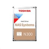 Toshiba interní HDD 4TB N300 NAS 3.5" SATA 256MB 7200RPM RETAIL