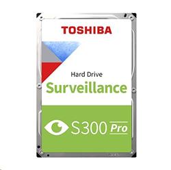 Toshiba interní HDD 4TB S300 Pro Surveillance (CMR) 3.5" SATA 512MB 7200RPM BULK / OEM