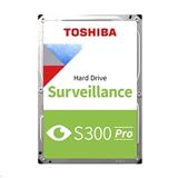 Toshiba interní HDD 4TB S300 Pro Surveillance (CMR) 3.5" SATA 512MB 7200RPM BULK / OEM