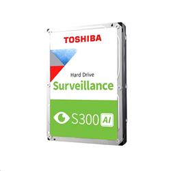 Toshiba interní HDD 8TB S300 AI Surveillance (CMR) 3.5" SATA 512MB 7200RPM BULK / OEM