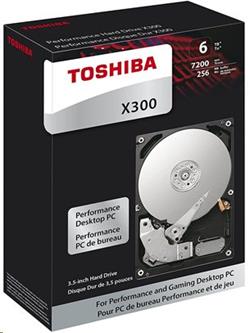 Toshiba X300 - 6TB/3.5"/7200/SATA/128MB - Retail