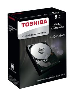 Toshiba X300 - 8TB/3.5"/7200/SATA/128MB - Retail