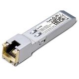 TP-LINK 10GBASE-T RJ45 SFP+ ModuleSPEC: 10Gbps RJ45 Copper Transceiver, Plug and Play with SFP+ Slot, Support DDM (Tem