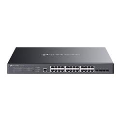TP-LINK "16-Port 10/100Mbps + 2-Port Gigabit Rackmount Switch with 16-Port PoE+PORT: 16× 10/100 Mbps PoE+ Ports, 2× Gig