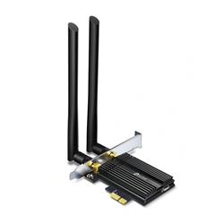 TP-LINK "AX3000 Dual Band Wi-Fi 6 Bluetooth 5.0 PCI Express AdapterSPEED: 2402 Mbps at 5 GHz + 574 Mbps at 2.4 GHzSPEC