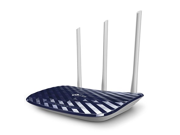 TP-LINK Dual-Band Wi-Fi Router, 433Mbps/5GHz + 300Mbps/2.4GHz, 5 10/100M Ports, 3x anténa