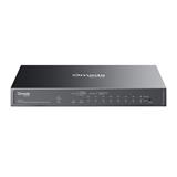 TP-link ES210GP Switch 10G, 9x PoE+ (123W), 1SFP, Easy Managed, Desktop