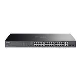 TP-link ES228GP Switch 28G, 24x PoE+ (250W), 4SFP, Easy Managed, Rack