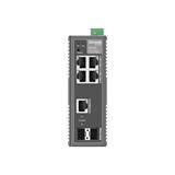 TP-link IES206G Switch Industrial 4G, 2SFP, IP30, DIN-Rail