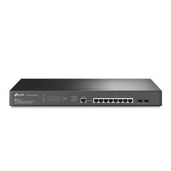 TP-LINK JetStream™ 8-Port 2.5GBase-T and 2-Port 10GE SFP+ L2+ Managed Switch with 8-Port PoE+PORT: 8× 2.5G PoE+ Ports,