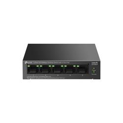 TP-link LS105LP Switch 5G, 4x PoE+ (40W), kovový, Desktop