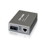 TP-LINK MC110CS 10/100Mbps RJ45 to 100Mbps Single-mode SC Fiber Converter, Full-duplex, Up to 20km