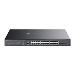 TP-LINK "Omada 24-Port 2.5GBASE-T L2+ Managed Switch with 4 10GE SFP+ SlotsPORT: 24× 2.5G RJ45 Ports, 4× 10G SFP+ Slots