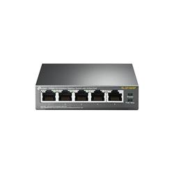 TP-LINK "Omada 5-Port Gigabit Easy Managed Switch with 4-Port PoE+PORT: 4× Gigabit PoE+ Ports, 1× Gigabit Non-PoE Ports