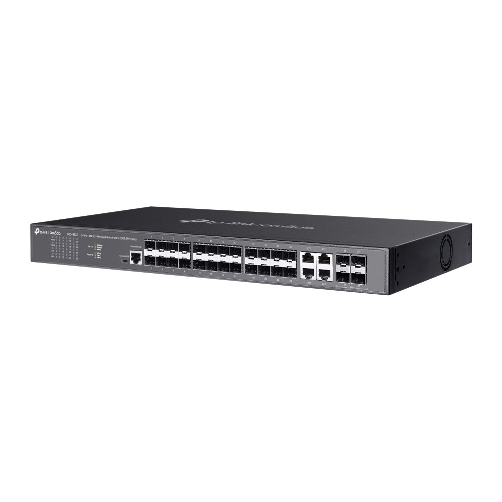 TP-link SG3428XF Switch Omada 24SFP, 4SFP+, L2+ Managed, SDN Integration, Rack