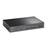 TP-LINK switch 8-Port GbE L2+ JetStream™, 2 SFP SlotsPORT: 8× GbE RJ45 Ports, 2× GbE SFP Slots
