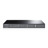 TP-LINK TL-SF1024 24-Port 10/100M Switch, 24 10/100M RJ45 Ports, 1U 19-inch Rack-mountable Steel Case