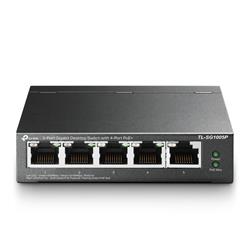 TP-link TL-SG1005P Switch 5G, 4x PoE+ (65W), Unmanaged, Desktop