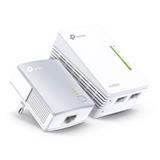 TP-LINK TL-WPA4220KIT AV600 Powerline Wi-Fi KIT, Qualcomm, 300Mbps at 2.4GHz, 600Mbps Powerline