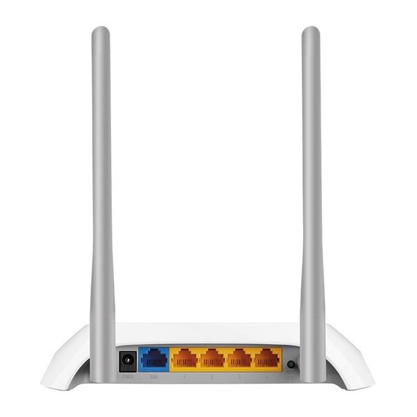 TP-LINK Wireless N Router,802.11b/g/n, 2T2R, 300Mbps/2.4GHz, 5 10/100M Ports, 2x anténa, IPv6