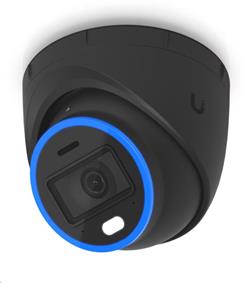 Ubiquiti IP kamera UniFi All-weather, vandal-proof 4K PoE dome cam with enhanced AI cap. and LR IR night vision, černý