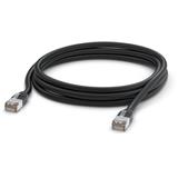 Ubiquiti Patch kabel, venkovní, STP, Cat.5e, 3m, černá