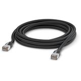 Ubiquiti Patch kabel, venkovní, STP, Cat.5e, 5m, černá
